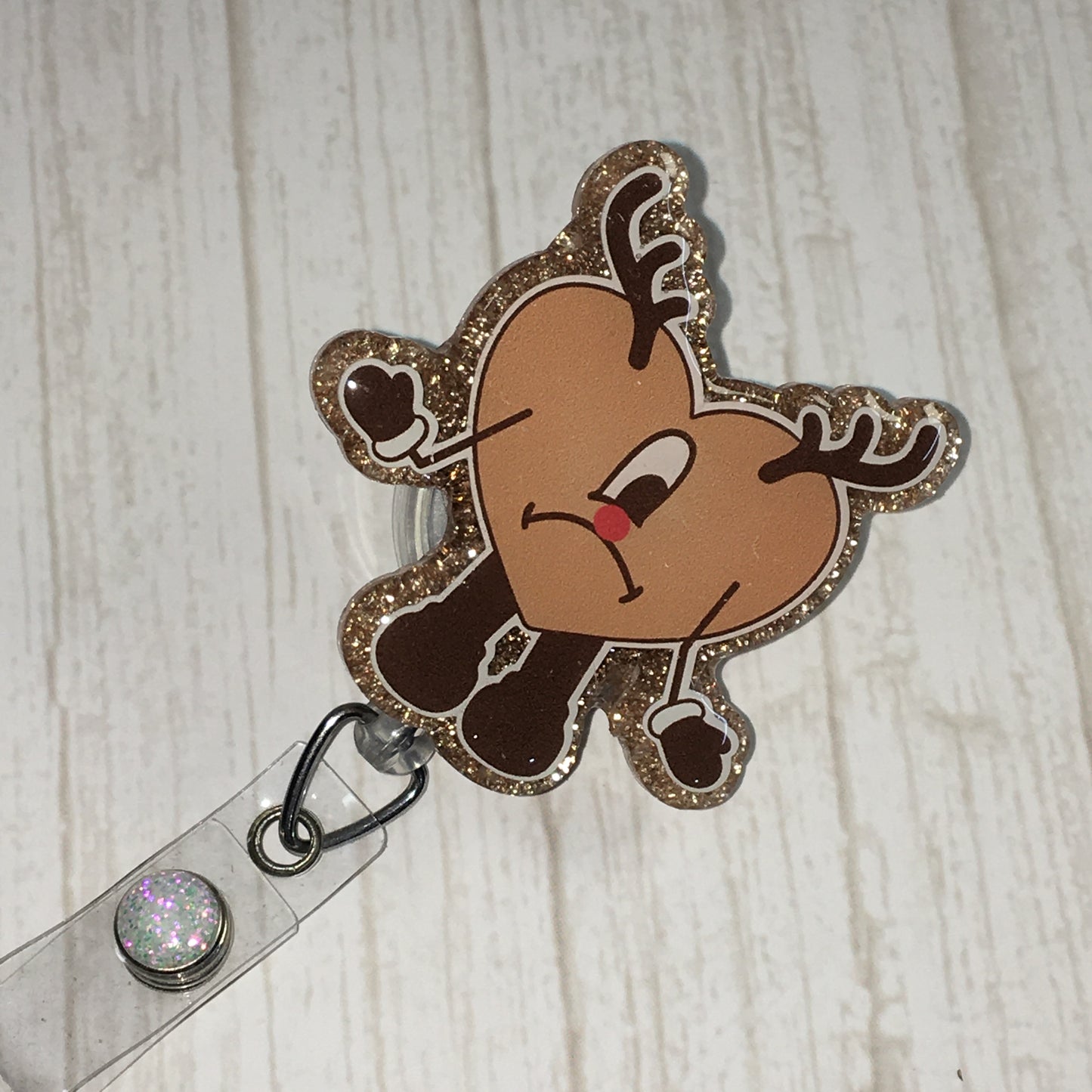 christmas badge reel